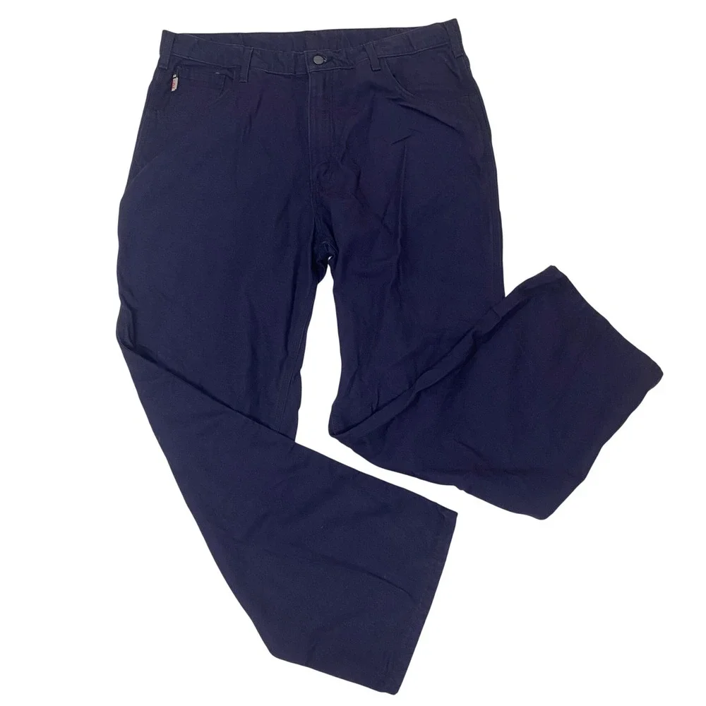 Carhartt FR Original Fit Flame Resistant Work Pants Navy 38x30 CAT 2 NWT